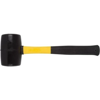 Afbeelding van Rubberen hamer Toolland 900 gram (Glasvezel handgreep)