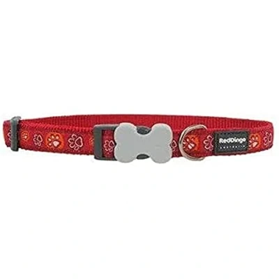 Afbeelding van Animal Boulevard Dc pi re 15 Hals En Leibanden Hond Rd Halsband Paw Impressions Rood S 15mmx24 36cm Maat: