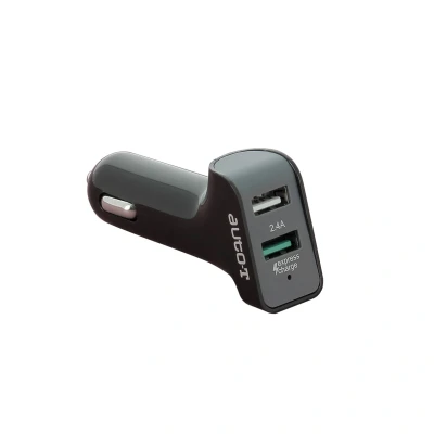 Afbeelding van auto T 540309 Mobiele telefoon oplader USB Express Charge 2x type A