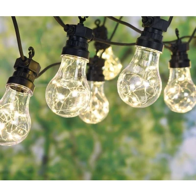 Afbeelding van Lichtsnoer 7.5 meter PerfectLED (10 LEDs, IP44, Warm wit)