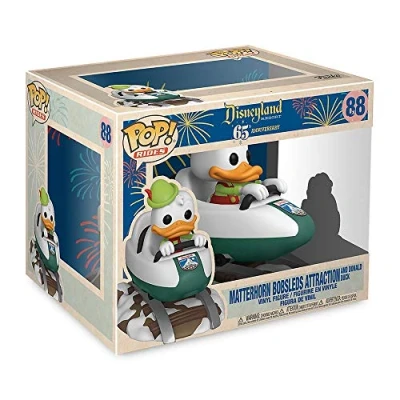 Afbeelding van Funko Pop! Disney: Disneyland: 65th Anniversary Donald Duck with Matterhorn Bobsleds Attraction Rides