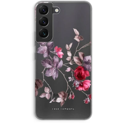 Afbeelding van Case Company® hoesje geschikt voor Samsung Galaxy S22 Mooie bloemen Soft Cover Telefoonhoesje Bescherming aan alle Kanten en Schermrand