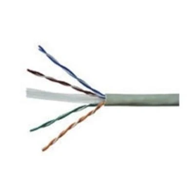 Image de Wentronic cat 6 câble de transmission 4x 2x awg23 1 utp treillis non blindé 100 m gris