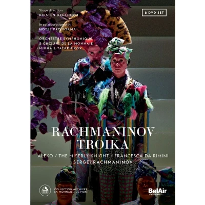 Afbeelding van Orchestre Symphonique Et Choeur De La Monnaie &amp; Tatar Rachmaninov: Rachmaninov Troika (2 DVD)