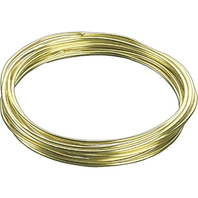 Afbeelding van Knorr prandell 216464300 aluminiumdraad goud gelakt Ø 3 mm m