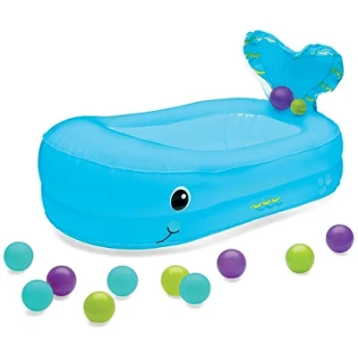 Afbeelding van Infantino Opblaasbaar Baby Zwembad Walvis Babybadjes &amp; accessoires