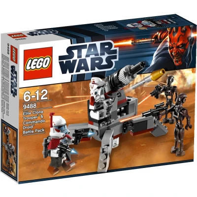 Afbeelding van LEGO Star Wars Elite Clone Trooper &amp; Commando Droid Battle Pack 9488