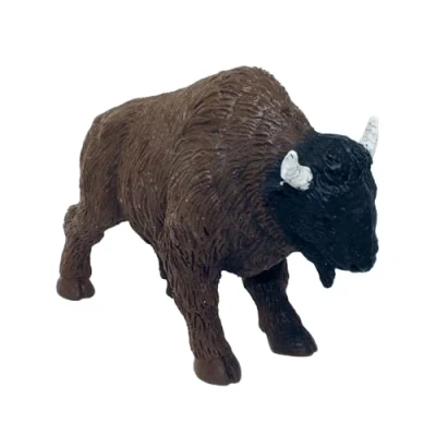 Afbeelding van Rep Pals Buffalo, uitbreidbaar speelgoed van Deluxebase. Super rekbare dierenreplica&#039;s die er echt uitzien, perfect voor kinderen.