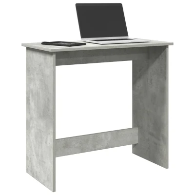 Afbeelding van vidaXL Bureau 80x40x75 cm bewerkt hout betongrijs