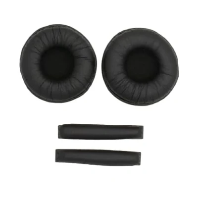 Afbeelding van INF Hoofdbandkussens en oorkussens voor Sennheiser PX100/200/100 II, nauwkeurige pasvorm, verbeterde geluidservaring, leer, zacht schuim