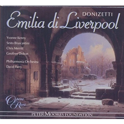 Afbeelding van Donizetti: Emilia di Liverpool / Parry, Kenny, Merritt et al