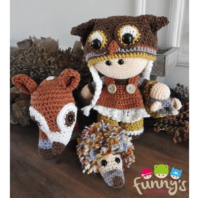 Afbeelding van Haakpakket Funny Owl set