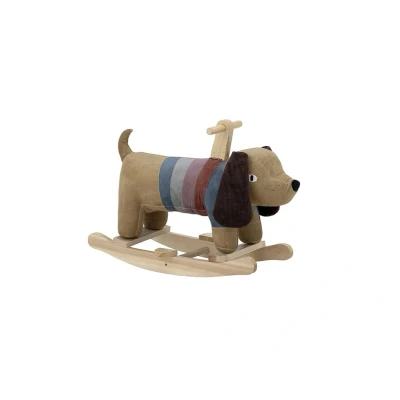 Image de Bloomingville Charlie Rocking Toy Dog Brown