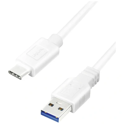 Afbeelding van LogiLink USB kabel 3.2 Gen1 (USB 3.0 / 3.1 Gen1) A stekker, C stekker 0.15 m Zwart CU0172