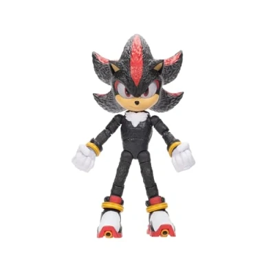 Image de Sonic Figurine d&#039;Action Shadow de 153 cm Inspirée 3 Movie Parfaite pour les Enfants Idéale Fans Cadeau parfait dès 4 ans Collection Complète Jouets.