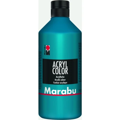 Afbeelding van Marabu 12010075056, 500 ml, Cyaan, Satijn, Koker, Waterdicht