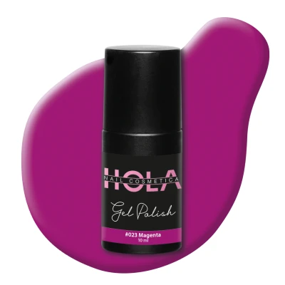 Afbeelding van Gelpolish #023 Magenta 10ml paars Gelnagellak Hola
