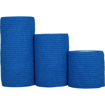 Afbeelding van Kerbl Zwachtels Equilastic Zelfhechtend 4,5m Blauw 7,5cm Agradi.be
