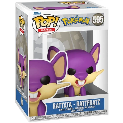 Afbeelding van Pop Games: Pokémon Rattata Funko #595