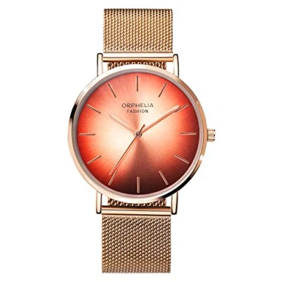 Afbeelding van Orphelia Flash OF714826 Horloge Staal Rosékleurig Ø 36 mm