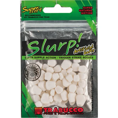 Afbeelding van Trabucco Slurp Artificial Baits Corn (50 pcs) Kleur : Natural White