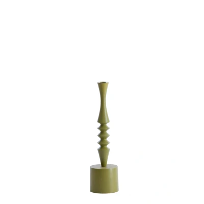 Afbeelding van Light &amp; Living Kandelaar MISTRY Ø10x35cm Groen