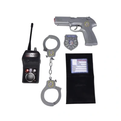 Afbeelding van Simba Politie Verkleedset accessoires Handboeien speelgoed