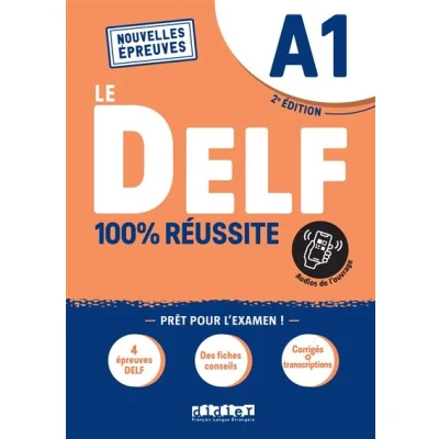 Image de Le DELF A1 100% Réussite édition 2021 2022 Livre + didierfle.app