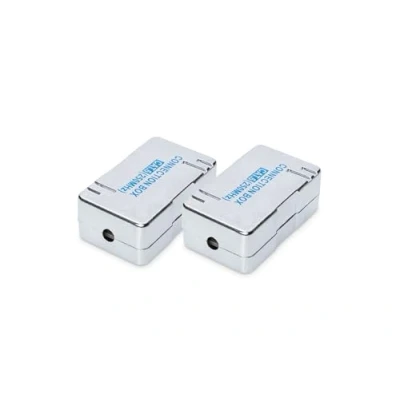 Afbeelding van DIGITUS LSA Cat 6 2 stuks aansluitmodule afgeschermd Cat6 zelfstripende klem AWG 22 naar 26 voor ethernetkabels, netwerkkabels, installatiekabels, zilver