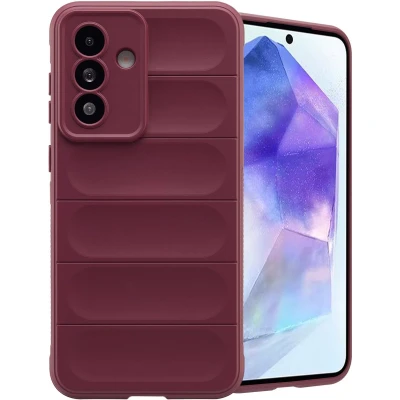 Afbeelding van imoshion Hoesje Geschikt voor Samsung Galaxy A56 / A36 Siliconen EasyGrip Backcover Paars