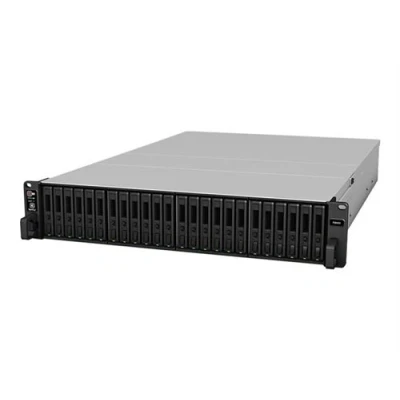 Image de Synology FlashStation FS6400 Serveur NAS 24 Baies rack montable RAID 0, 1, 5, 6, 10, JBOD, F1 RAM 32 Go Gigabit Ethernet / 10 iSCSI support 2U