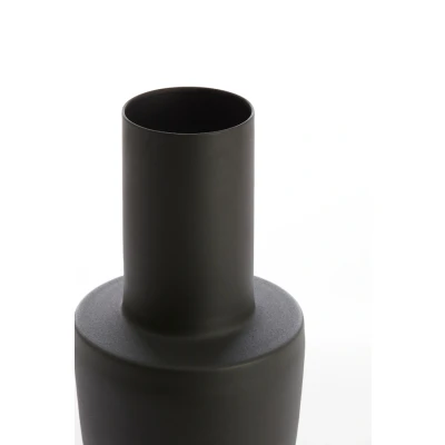 Afbeelding van Light &amp; Living Vaas DATUH Ø29x55cm Zwart