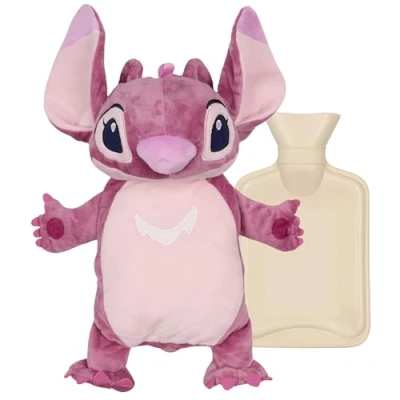 Afbeelding van Andzia Lilo en Stitch Kruik met Zachte Hoes, Natuurrubber 1L