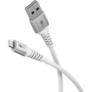 Afbeelding van Goobay 74512 Lightning kabel 2 m Wit