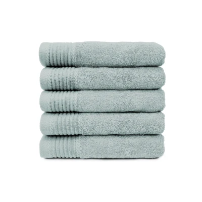 Afbeelding van 5 x The One Towelling handdoek 70x140 Licht grijs ( )