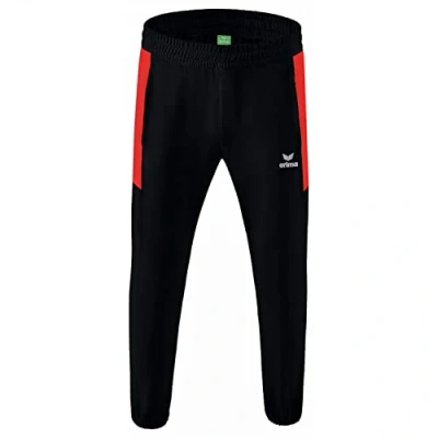 Afbeelding van ERIMA Team presentatiebroek zwart/rood / 128