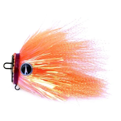Afbeelding van VMC Mustache Rig X1 M UV Orange Jighead Loodvrij 20g Loodkoppen