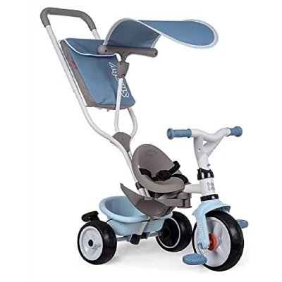 Image de Tricycle baby Smoby Balade Plus Bleu