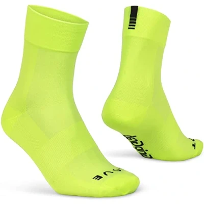 Afbeelding van Fietssokken Gripgrab Lightweight Sl Regular maat 41/44 Fluogeel