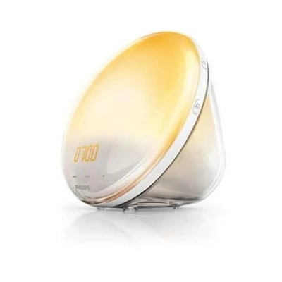 Afbeelding van Philips Wake up Light, HF3531/01, verlichte wekkerradio met nachtlichtfunctie en nachtbegeleiding USB poort