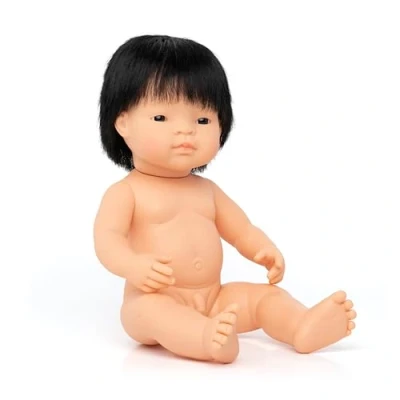 Afbeelding van Miniland Miniland31055 31055 pop, meerkleurig, hoogte 38 cm