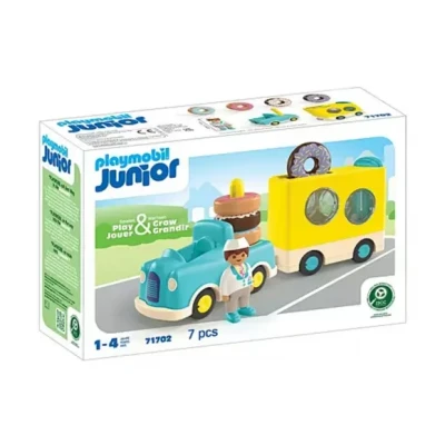 Afbeelding van PLAYMOBIL Junior Donut truck 71702