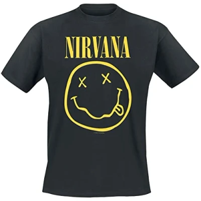 Afbeelding van EOL Nirvana Smiley TShirt M