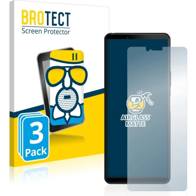 Afbeelding van BROTECT Screenprotector voor Sony Xperia 10 II Folie Beschermfolie Beschermglas matte (3 Stuks)