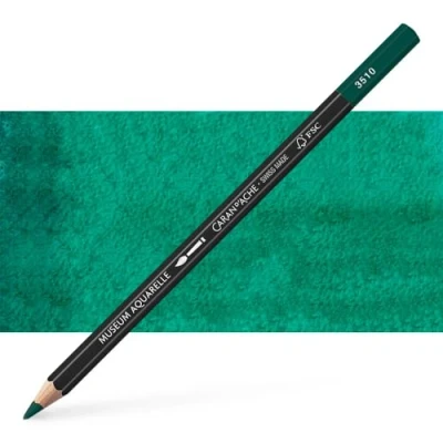 Afbeelding van Caran D&#039;ache : Museum aquarelstift: fthalocyanine, groen