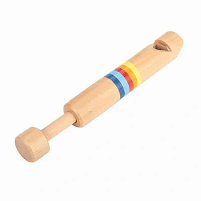 Afbeelding van Primer houten piccolo kinderen fluit educatief instrument speelgoed cadeau