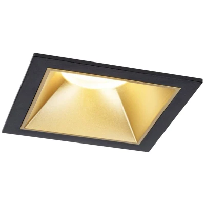 Afbeelding van Paulmann 93131 Cole LED inbouwlamp 6 W Zwart, Goud (mat)