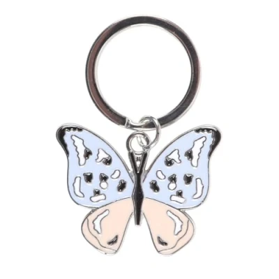 Afbeelding van Something Different Silver Butterfly Sleutelhanger Multicolours