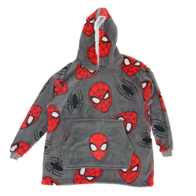 Afbeelding van Spiderman Hoodie Deken Web 8720828388884