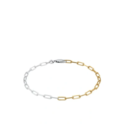 Afbeelding van Elli Basic Chain Armband, Dames, Maat: 18, Bunt